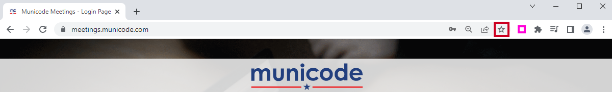 bookmark this tab icon