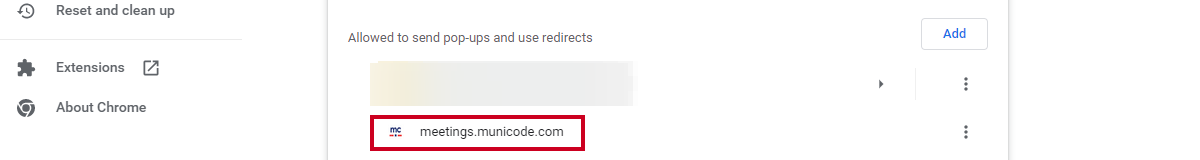 site added