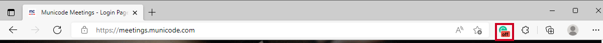 grammarly off icon