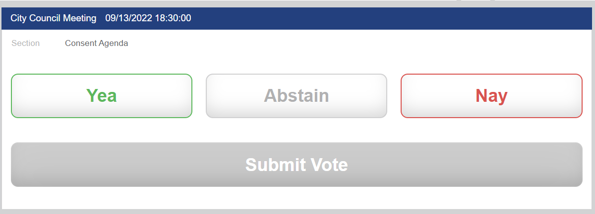 voting open