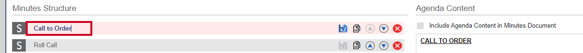edit section name