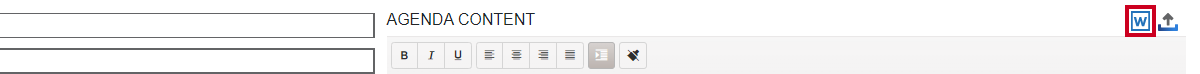 A microsoft Word icon.
