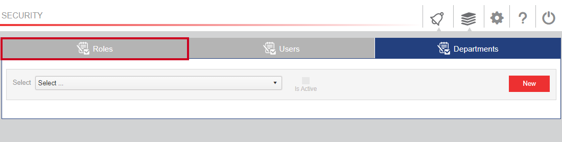 roles tab