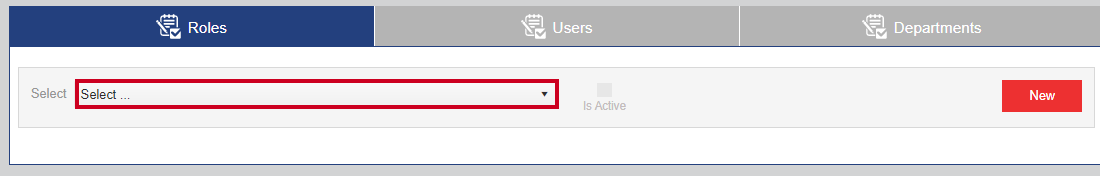select drop-down list