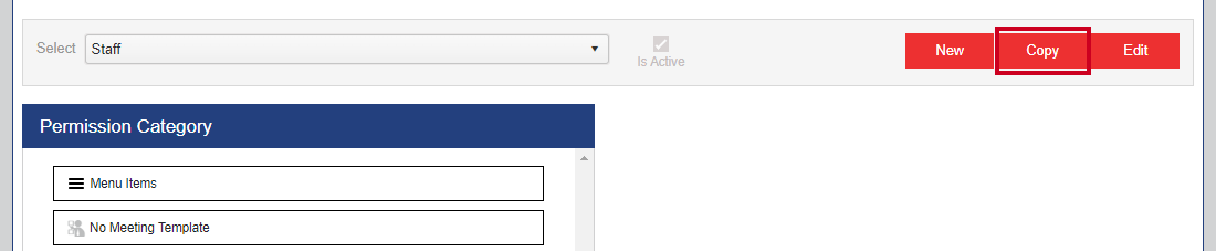 copy button