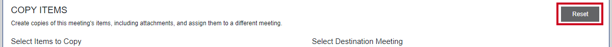A gray, rectangular reset button.