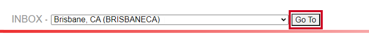 A gray, rectangular Go To button to the right of the municipality drop-down list in the header.